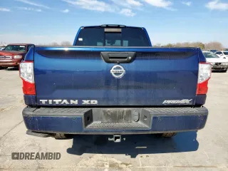 2018 Nissan Titan XD SV with VIN 1N6AA1F43JN513987, listed as a Copart auction lot 45477905 with 82,209 mi miles and Salvage Title. Bid and sale history available at carsss.com. Image 6.