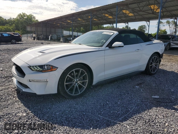 2019 Ford Mustang EcoBoost z VIN 1FATP8UH4K5159932, wystawiony jako Copart lot #61197205 z przebiegiem 72 249 mil mil oraz Szkoda całkowita • Salvage title. Historia ofert i sprzedaży dostępna na DreamBid. Obrazek 1.
