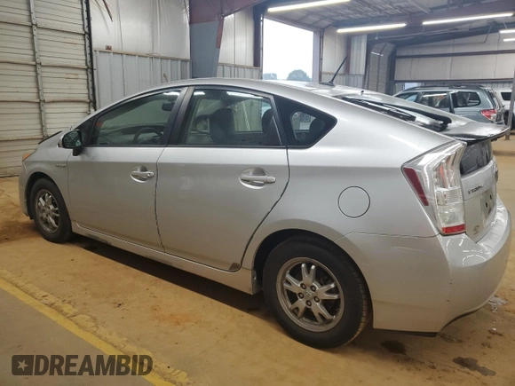 2010 Toyota Prius II with VIN JTDKN3DU4A5159522, listed as a Copart auction lot 52539285 with 264,393 mi miles and Salvage Title. Bid and sale history available at carsss.com. Image 2.