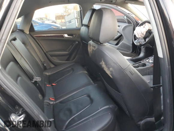 2014 Audi A4 Premium Plus with VIN WAUFFAFLXEN014656, listed as a Copart auction lot 80577704 with 115,204 mi miles and Salvage Title. Bid and sale history available at carsss.com. Image 10.
