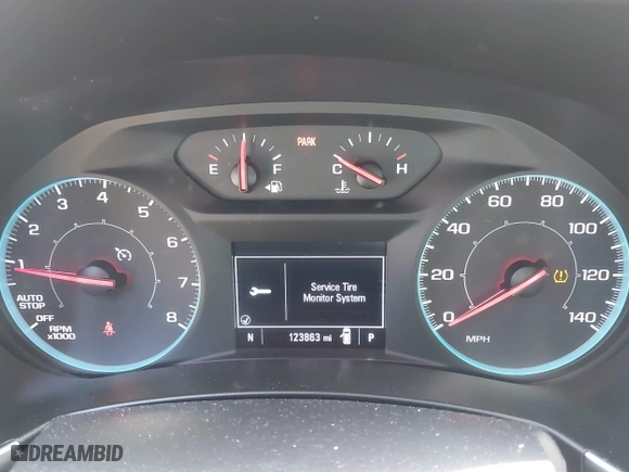 2019 Chevrolet Equinox LS with VIN 2GNAXHEV7K6212446, listed as a IAAI auction lot 42004161 with 123,863 mi miles. Bid and sale history available at carsss.com. Image 7.