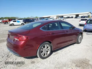 2016 Chrysler 200 Limited with VIN 1C3CCCAB1GN123619, listed as a Copart auction lot 52229015 with 88,008 mi miles and Salvage Title. Bid and sale history available at carsss.com. Image 3.