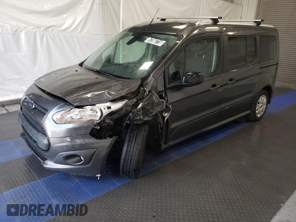 2016 Ford Transit Connect XLT с VIN NM0GE9F71G1258151, выставлен на аукционе Copart как лот 47366715 с пробегом 101 653 миль миль и Чистый • Clean title. История ставок и продаж доступна на DreamBid. Изображение 1.