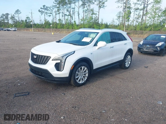 2023 Cadillac XT4 FWD Luxury with VIN 1GYAZAR48PF205055, listed as a IAAI auction lot 41915442 with 42,652 mi miles. Bid and sale history available at carsss.com. Image 2.