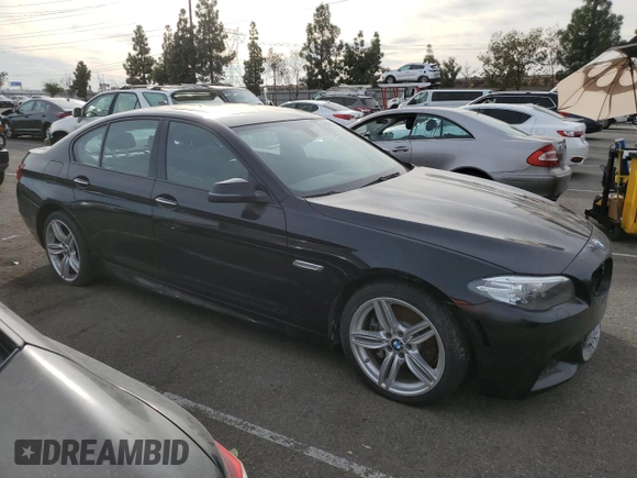 2015 BMW 5 Series 535d xDrive with VIN WBAFV3C57FD686864, listed as a Copart auction lot 79525354 with Not provided miles and Clean title. Bid and sale history available at DreamBid. Image 4.