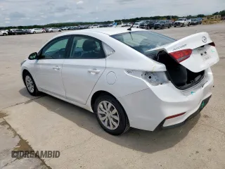 2021 Hyundai Accent SE z VIN 3KPC24A62ME132613, wystawiony jako Copart lot #57827625 z przebiegiem 81 404 mil mil oraz Szkoda całkowita • Salvage title. Historia ofert i sprzedaży dostępna na DreamBid. Obrazek 2.