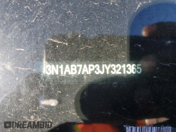 2018 Nissan Sentra S z VIN 3N1AB7AP3JY321365, wystawiony jako Copart lot #48216145 z przebiegiem Nie podano mil oraz Szkoda całkowita • Salvage title. Historia ofert i sprzedaży dostępna na DreamBid. Obrazek 14.