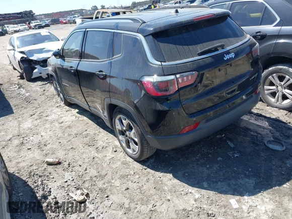 2019 Jeep Compass Limited z VIN 3C4NJCCB5KT667265, wystawiony jako IAAI lot #41805204 z przebiegiem 125 978 mil mil oraz . Historia ofert i sprzedaży dostępna na DreamBid. Obrazek 3.