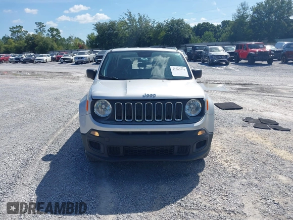 2018 Jeep Renegade Sport z VIN ZACCJBAB7JPH88857, wystawiony jako IAAI lot #42705578 z przebiegiem 132 838 mil mil oraz . Historia ofert i sprzedaży dostępna na DreamBid. Obrazek 13.