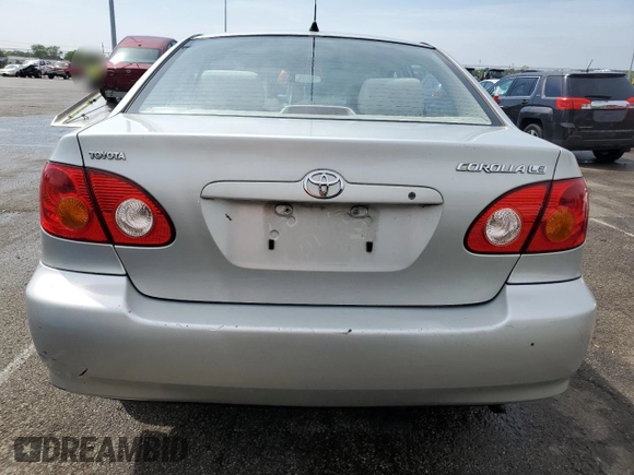 2003 Toyota Corolla CE with VIN 1NXBR32E13Z114378, listed as a Copart auction lot 55288475 with 196,909 mi miles and Clean Title. Bid and sale history available at DreamBid. Image 6.