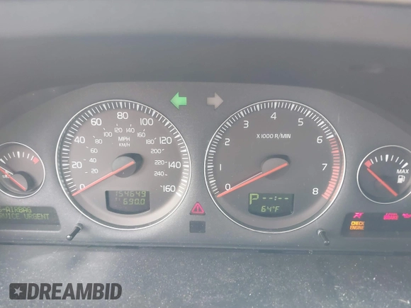 2004 Volvo XC90 with VIN YV1CM91H541109221, listed as a IAAI auction lot 40170874 with 154,649 mi miles and . Bid and sale history available at DreamBid. Image 7.