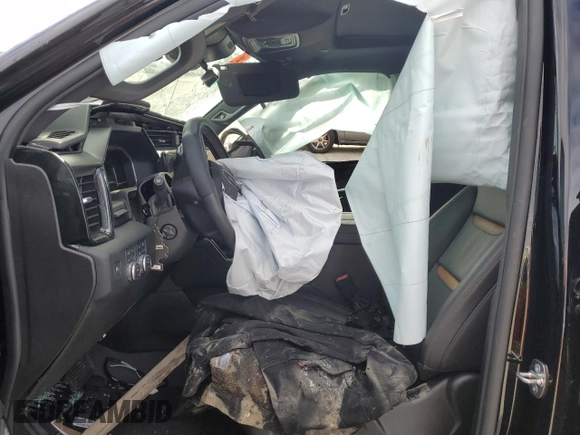 2024 GMC Sierra 1500 AT4 with VIN 3GTUUEEL0RG284440, listed as a Copart auction lot 52765005 with Not provided miles and Salvage title. Bid and sale history available at DreamBid. Image 7.
