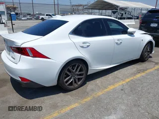 2016 Lexus IS 200t with VIN JTHBA1D25G5021588, listed as a IAAI auction lot 42451848 with 122,437 mi miles and . Bid and sale history available at DreamBid. Image 4.