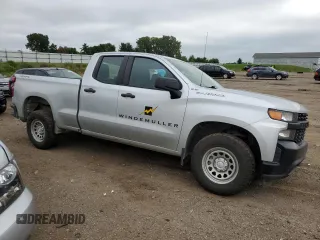 2021 Chevrolet Silverado 1500 Work Truck with VIN 1GCRYAEF2MZ111587, listed as a Copart auction lot 69341474 with 112,802 mi miles and Salvage Title. Bid and sale history available at DreamBid. Image 4.