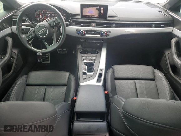 2019 Audi A5 Sportback Premium Plus with VIN WAUENCF59KA070019, listed as a Copart auction lot 65652683 with 48,694 mi miles. Bid and sale history available at carsss.com. Image 8.