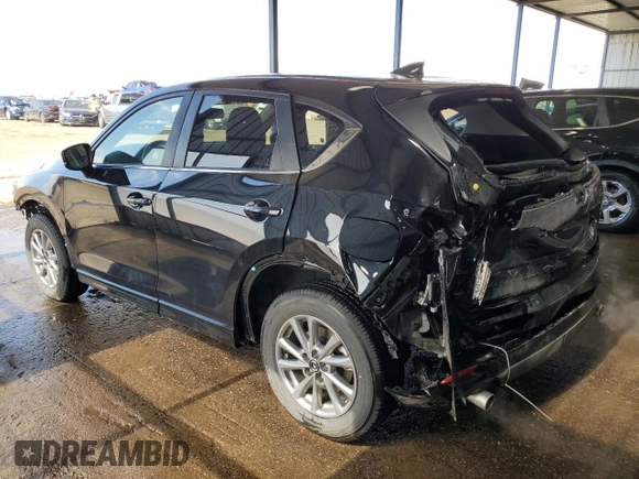 2025 Mazda CX-5 2.5 S Preferred Package with VIN JM3KFBCL4S0590917, listed as a Copart auction lot 48115405 with 43,846 mi miles and Salvage Title. Bid and sale history available at carsss.com. Image 2.