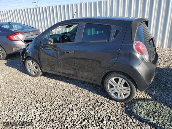 2014 Chevrolet Spark LS with VIN KL8CB6S90EC461137, listed as a Copart auction lot 50315015 with 100,592 mi miles and Salvage Title. Bid and sale history available at carsss.com. Image 2.
