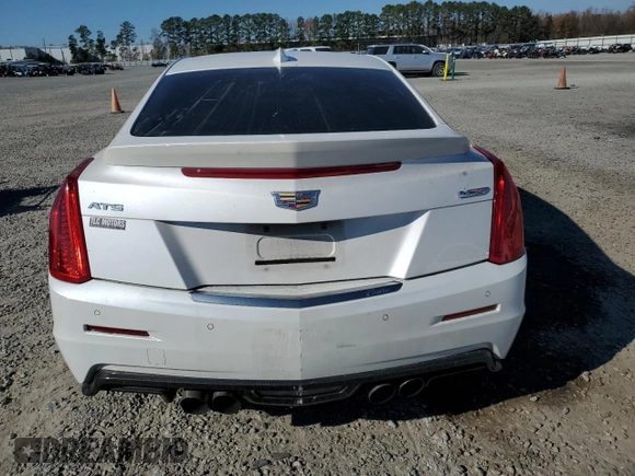 2016 Cadillac ATS-V with VIN 1G6AN1RY9G0100034, listed as a Copart auction lot 82102764 with Not Provided miles and Salvage Title. Bid and sale history available at carsss.com. Image 6.