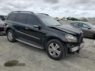2008 Mercedes-Benz GL-Class 4.6L with VIN 4JGBF71E48A308364, listed as a Copart auction lot 50924955 with 166,454 mi miles and Salvage Title. Bid and sale history available at carsss.com. Image 4.