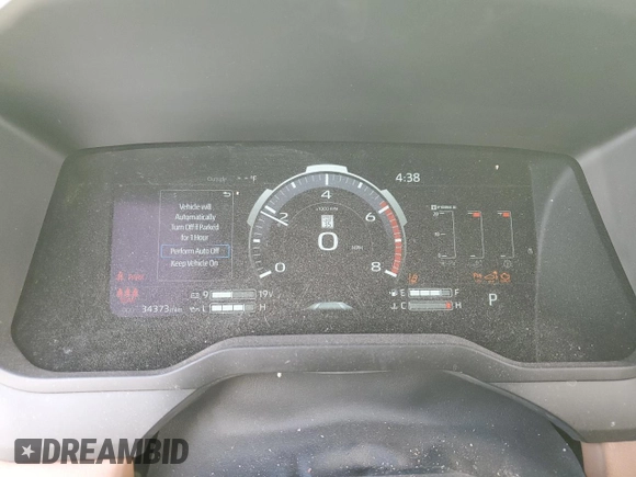 2024 Toyota Tundra 1794 Edition with VIN 5TFMA5DBXRX188084, listed as a Copart auction lot 49468325 with 34,373 mi miles and Salvage title. Bid and sale history available at DreamBid. Image 9.