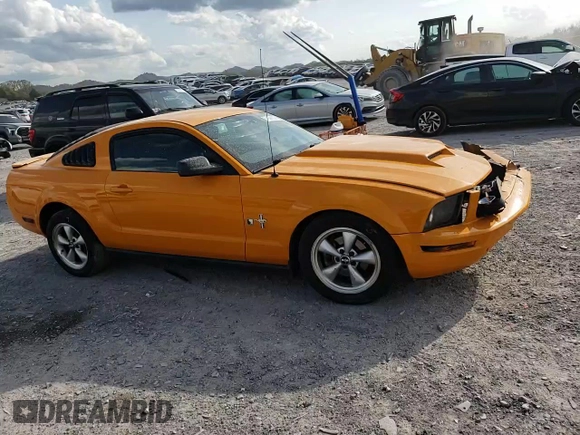2007 Ford Mustang Deluxe with VIN 1ZVFT80N075259366, listed as a Copart auction lot 51644135 with Not Provided miles and Salvage Title. Bid and sale history available at carsss.com. Image 11.
