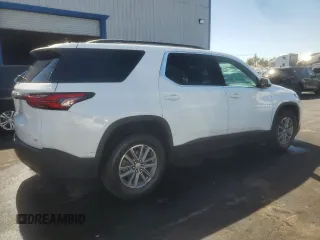 2023 Chevrolet Traverse LT Cloth with VIN 1GNEVGKW6PJ149798, listed as a Copart auction lot 63928305 with 93,962 mi miles and Clean title. Bid and sale history available at DreamBid. Image 3.
