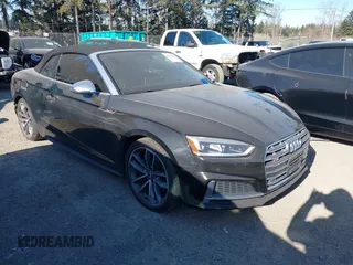 2018 Audi S5 Prestige z VIN WAU24GF57JN001317, wystawiony jako IAAI lot #41515414 z przebiegiem 55 154 mil mil oraz . Historia ofert i sprzedaży dostępna na DreamBid. Obrazek 1.
