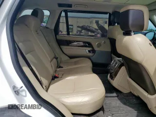 2018 Land Rover Range Rover z VIN SALGS5RE4JA381585, wystawiony jako Copart lot #60963545 z przebiegiem 76 529 mil mil oraz Czysty tytuł • Clean title. Historia ofert i sprzedaży dostępna na DreamBid. Obrazek 10.