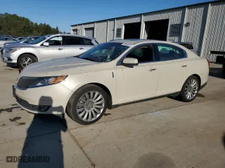 2015 Lincoln MKS with VIN 1LNHL9EK5FG601425, listed as a Copart auction lot 76600474 with 85,806 mi miles and Salvage Title. Bid and sale history available at carsss.com. Image 1.