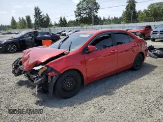 2016 Toyota Corolla L z VIN 2T1BURHE5GC560176, wystawiony jako Copart lot #58706155 z przebiegiem 135 271 mil mil oraz Szkoda całkowita • Salvage title. Historia ofert i sprzedaży dostępna na DreamBid. Obrazek 1.