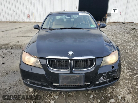 2008 BMW 3 Series 328xi with VIN WBAVC73598KP39801, listed as a Copart auction lot 43530145 with 140,626 mi miles and Salvage Title. Bid and sale history available at carsss.com. Image 5.