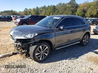 2022 Audi Q5 S line Premium Plus with VIN WA1EAAFY7N2050583, listed as a Copart auction lot 49108475 with 34,090 mi miles and Salvage Title. Bid and sale history available at DreamBid. Image 1.