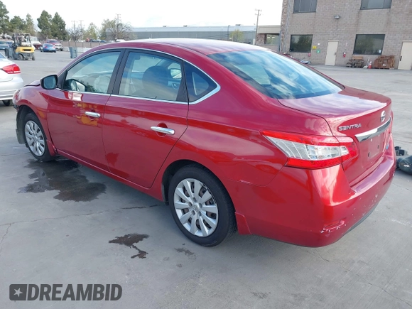 2014 Nissan Sentra S with VIN 3N1AB7AP2EL633311, listed as a IAAI auction lot 41894976 with 149,543 mi miles and . Bid and sale history available at DreamBid. Image 3.
