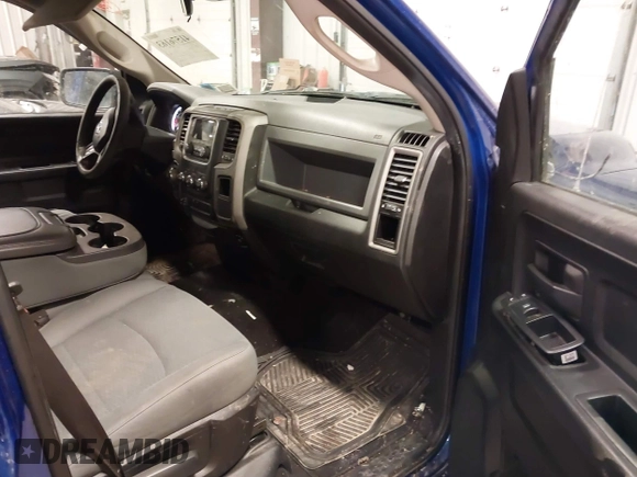 2014 Ram 1500 Express with VIN 1C6RR7FT3ES249192, listed as a IAAI auction lot 41576163 with 166,041 mi miles. Bid and sale history available at carsss.com. Image 5.