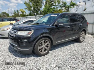2019 Ford Explorer Limited z VIN 1FM5K7F80KGA84560, wystawiony jako Copart lot #61229475 z przebiegiem 90 339 mil mil oraz Szkoda całkowita • Salvage title. Historia ofert i sprzedaży dostępna na DreamBid. Obrazek 1.