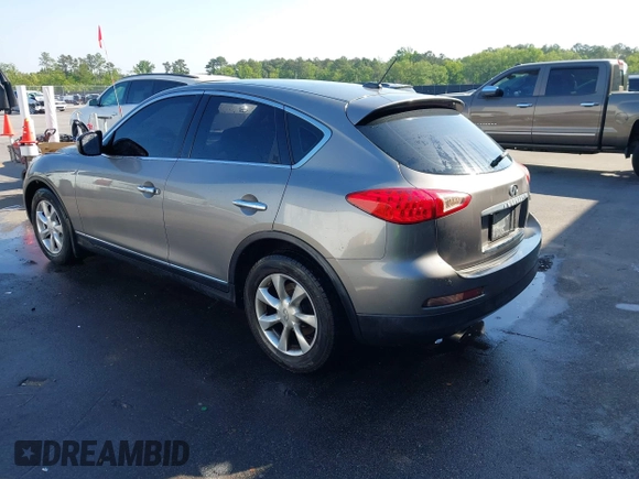 2010 Infiniti EX Journey with VIN JN1AJ0HR1AM752520, listed as a IAAI auction lot 42035323 with 192,293 mi miles. Bid and sale history available at carsss.com. Image 3.