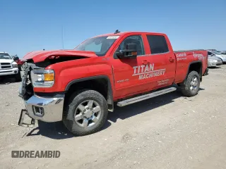 2016 GMC Sierra 2500HD SLE z VIN 1GT12SE86GF292964, wystawiony jako Copart lot #49299335 z przebiegiem 158 707 mil mil oraz Szkoda całkowita • Salvage title. Historia ofert i sprzedaży dostępna na DreamBid. Obrazek 1.