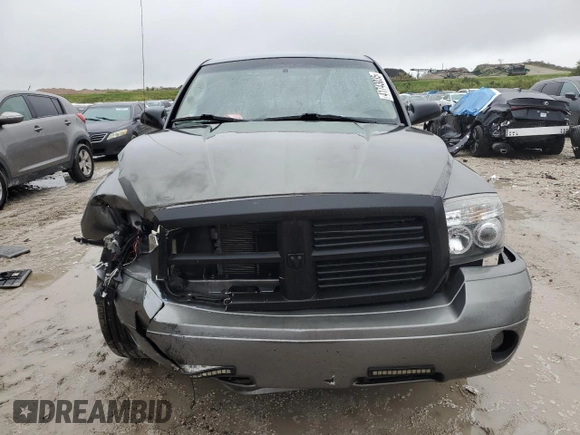 2005 Dodge Dakota SLT with VIN 1D7HE42KX5S287505, listed as a Copart auction lot 41743035 with 192,636 mi miles and Salvage Title. Bid and sale history available at carsss.com. Image 5.