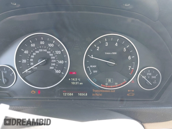 2013 BMW 3 Series 328i with VIN WBA3C1G57DNR46369, listed as a IAAI auction lot 41746413 with 121,584 mi miles and . Bid and sale history available at DreamBid. Image 7.