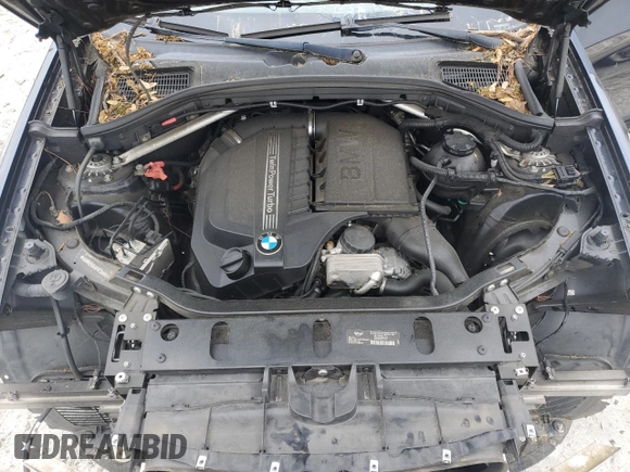 2014 BMW X3 xDrive35i with VIN 5UXWX7C51E0E79351, listed as a Copart auction lot 53645955 with 112,580 mi miles and Salvage Title. Bid and sale history available at DreamBid. Image 12.