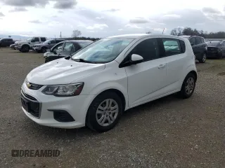 2018 Chevrolet Sonic LT with VIN 1G1JG6SH8J4103966, listed as a Copart auction lot 46539815 with 107,101 mi miles and Clean title. Bid and sale history available at DreamBid. Image 1.