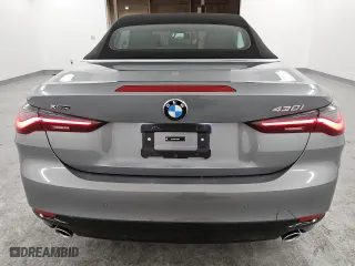 2025 BMW 4 Series 430i xDrive with VIN WBA53DB0XSCS88979, listed as a Copart auction lot 49742825 with 15,439 mi miles and Clean Title. Bid and sale history available at carsss.com. Image 6.