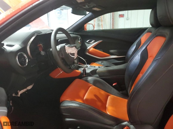 2018 Chevrolet Camaro 2LT with VIN 1G1FD1RSXJ0158137, listed as a Copart auction lot 72934124 with 47,249 mi miles and Salvage Title. Bid and sale history available at carsss.com. Image 7.