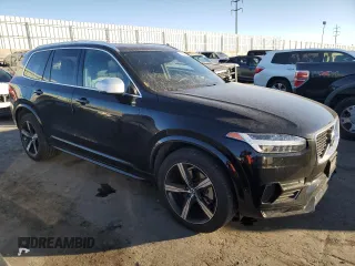 2019 Volvo XC90 R-Design with VIN YV4A22PM7K1452511, listed as a Copart auction lot 42834875 with 44,193 mi miles and Salvage Title. Bid and sale history available at carsss.com. Image 4.