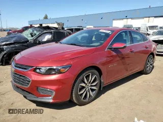 2016 Chevrolet Malibu LT with VIN 1G1ZF5SX9GF267361, listed as a Copart auction lot 53273495 with 41,386 mi miles and Clean Title. Bid and sale history available at DreamBid. Image 1.
