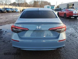 2024 Honda Civic Sedan Sport with VIN 2HGFE2F50RH526455, listed as a Copart auction lot 43948805 with 10,820 mi miles and Salvage Title. Bid and sale history available at carsss.com. Image 6.
