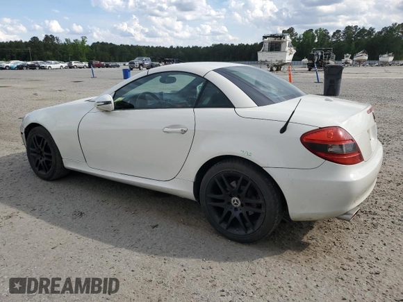 2009 Mercedes-Benz SLK 280 z VIN WDBWK54F19F190559, wystawiony jako Copart lot #55647235 z przebiegiem 77 945 mil mil oraz Szkody całkowita. Historia ofert i sprzedaży dostępna na DreamBid. Obrazek 2.