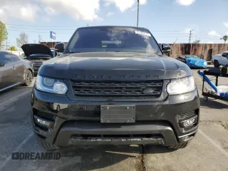 2017 Land Rover Range Rover Sport HSE with VIN SALWR2FV6HA160512, listed as a Copart auction lot 51168075 with 78,175 mi miles and Salvage Title. Bid and sale history available at carsss.com. Image 5.