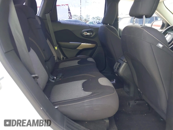 2017 Jeep Cherokee Sport with VIN 1C4PJLAB6HW661103, listed as a IAAI auction lot 41945706 with 95,991 mi miles. Bid and sale history available at carsss.com. Image 8.