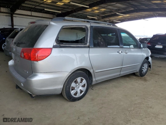 2007 Toyota Sienna CE with VIN 5TDZK23C37S035299, listed as a Copart auction lot 49638675 with 127,832 mi miles and Salvage Title. Bid and sale history available at carsss.com. Image 3.